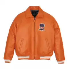 Men's Genuine Leather Jacket French Thick Sheepskin Jackets