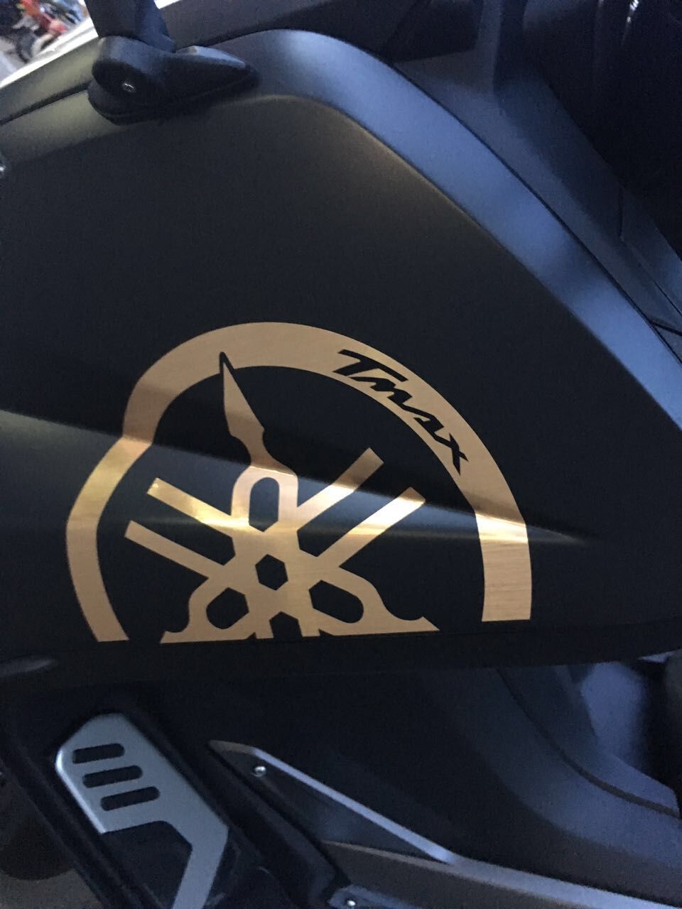 YAMAHA TMAX530/500车贴/音叉标贴花/前侧板贴纸/拉花/对贴