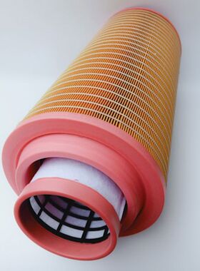 1937空气滤芯C20500空压机压路机pu1937龙工LG6150挖掘机圆筒
