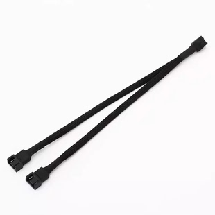 小4pin风扇供电延长拓展线hub一分一/二/三/四 支持PWM温控调速