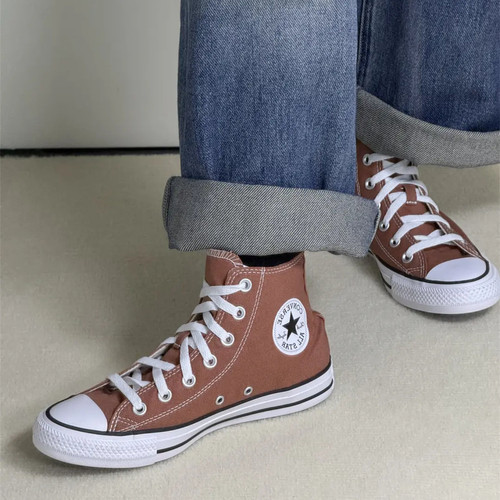 CONVERSE AllStar 匡威复古棕经典高帮运动休闲帆布鞋 A15952C