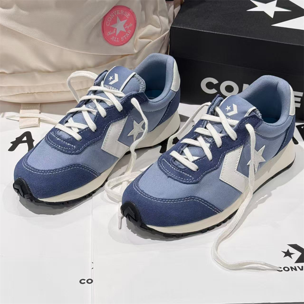 CONVERSE OMEGA TRAINER匡威经典复古蓝灰拼色休闲运动鞋A13320C
