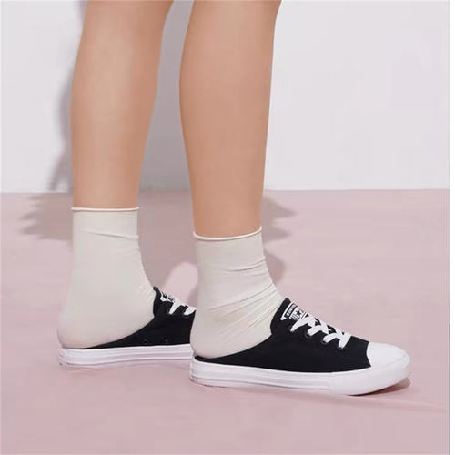 CONVERSE Easy ON 匡威夏季经典黑色一脚蹬半拖懒人穆勒鞋A16132C