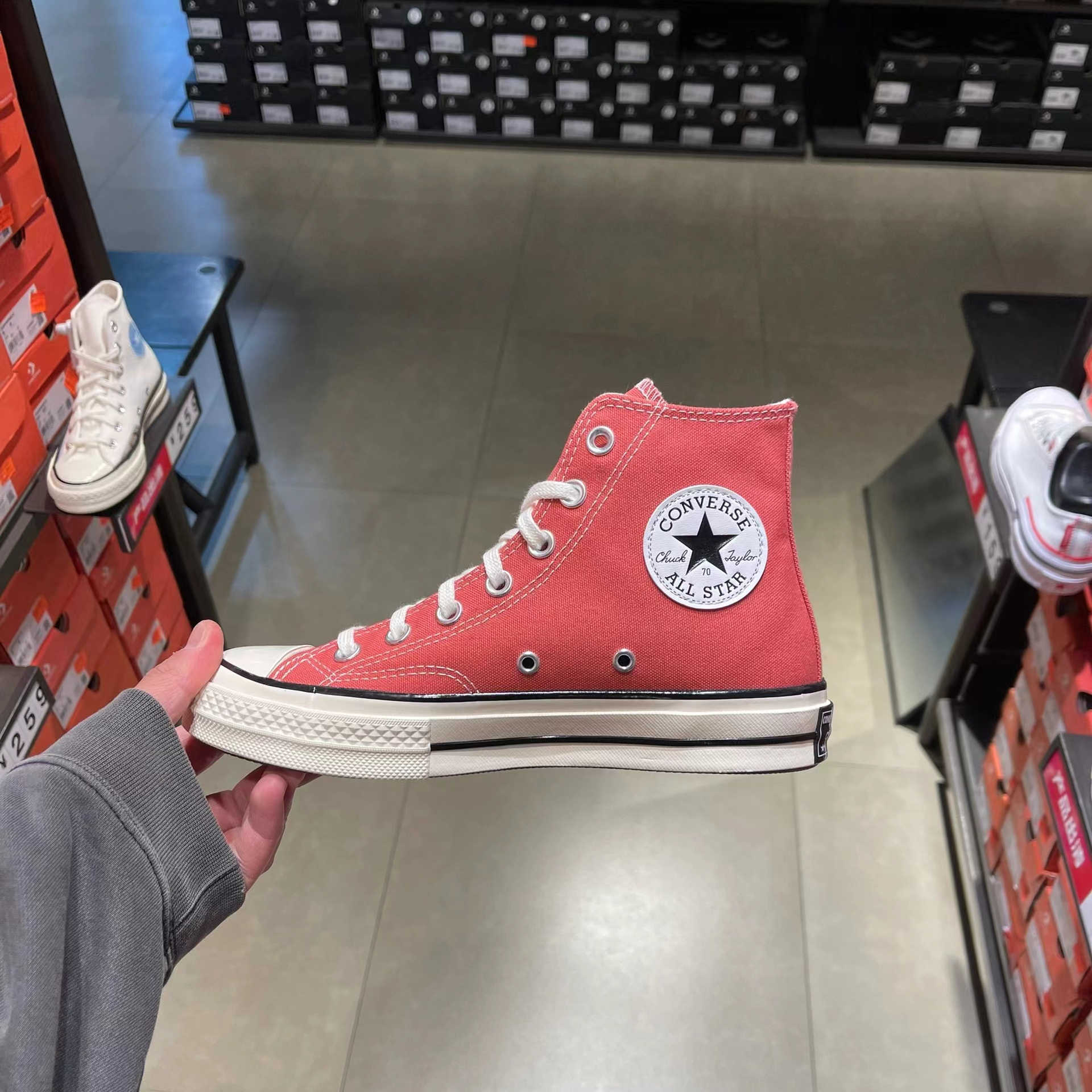 匡威1970s西瓜红高低帮A05114c