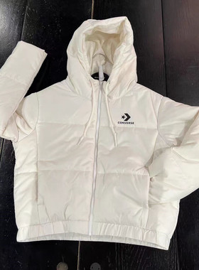 CONNVERSE正品匡威 女子短款运动休闲简约保暖棉服 10023736-A01
