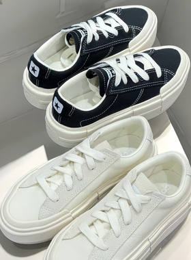 匡威新款黑白分离结构UU鞋男女低帮帆布鞋A08788cA08789c