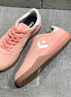 CONVERSE RunStar Ttainer匡威肉粉色牛皮革低帮德训鞋 A11506C