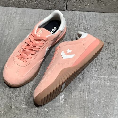 CONVERSE RunStar Ttainer匡威肉粉色牛皮革低帮德训鞋 A11506C