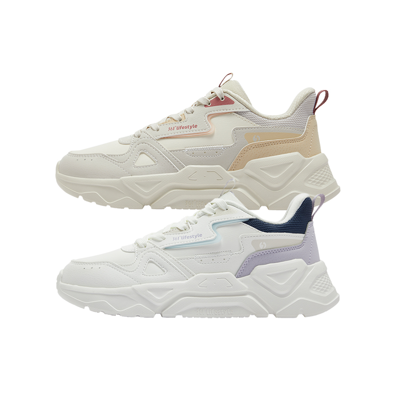 361度女鞋运动休闲软弹防