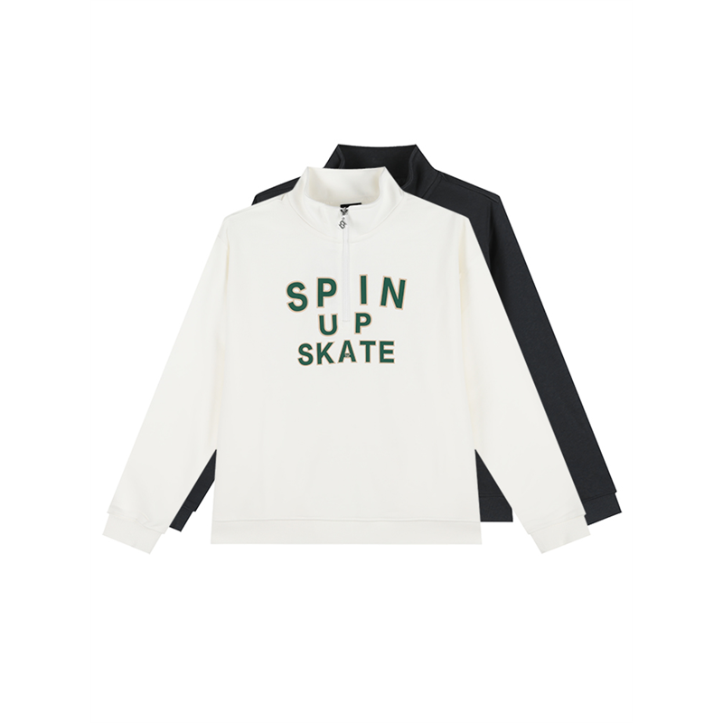 361度女士半开襟上衣新品