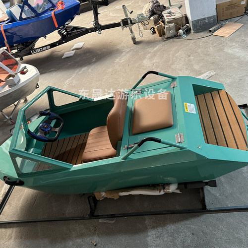 水上卡丁船电动游玩喷射艇载人冲浪摩托艇可出口迷你小船