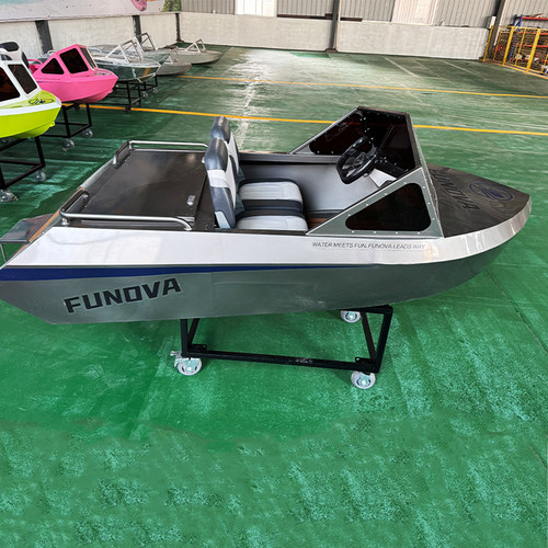 卡丁船水上乐园迷你摩托艇儿童双人电动载人竞赛小快艇