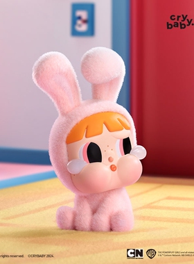 正版POPMART泡泡玛特 CRYBABY ×飞天小女警系列手办盲盒玩具礼物