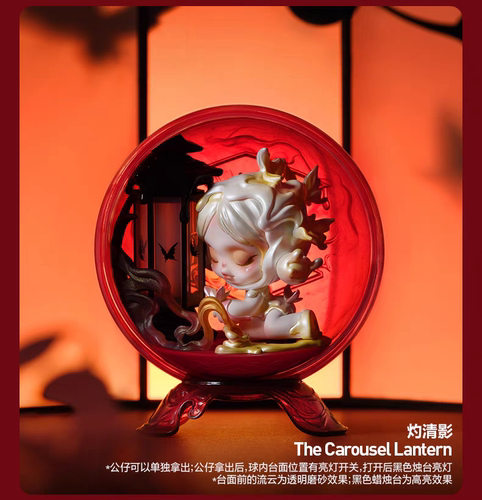 泡泡玛特+SKULLPANDA+潮玩+正版