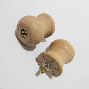 汽化炉配件烤火炉箱防烫门把手小木头抽屉把手柴火炉配件