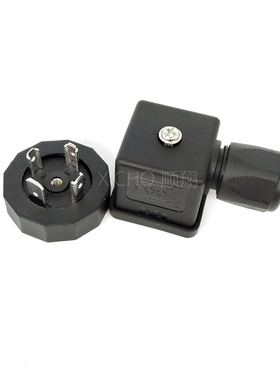 赫斯曼插头变送器接头压力温度传感器接头电磁阀接头FOGE连接器