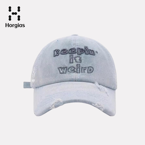 官方正品火柴棍拓途系列美式街头复古旧破洞棒球帽休闲牛仔鸭舌帽