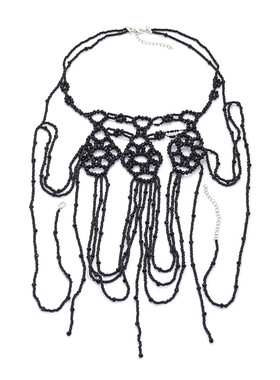 欧美大牌轻奢哥特风流苏项链