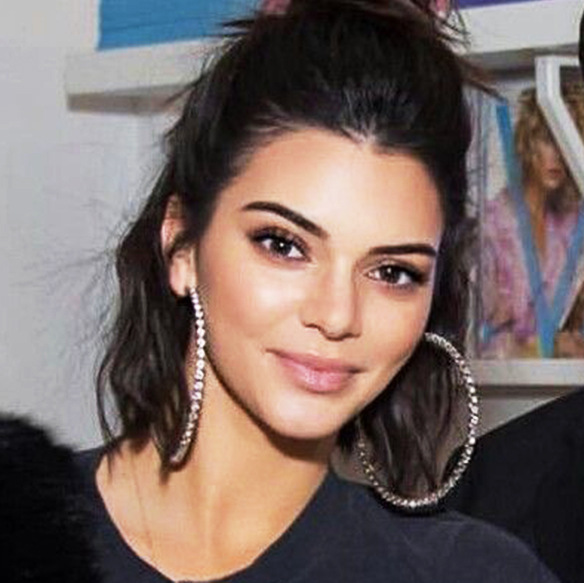 ins走秀同款水钻网红街拍大圆圈