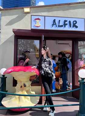 OKMA 宽松防晒衬衫女2024夏季薄款外穿设计感上衣印花高级感衬衣