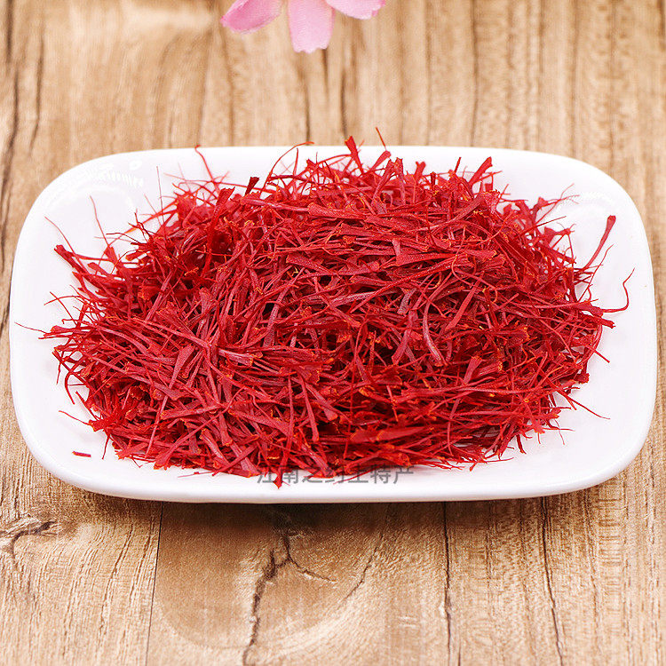 藏红花伊朗西红花非西藏藏红花泡水喝女士臧红花茶5克包邮