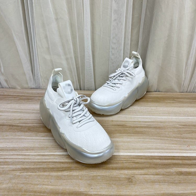 针织面老爹鞋女鞋运动鞋