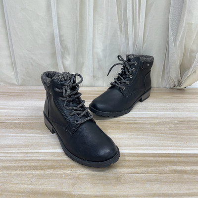 简约时尚新款马丁靴舒适百搭靴子