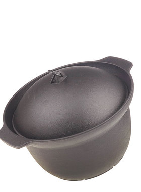 日本南部铁器 盛荣堂 饭釜 铁锅 3合炊 F-413 F-414炖锅汤锅池永