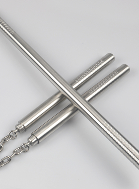 不锈钢二合一双节棍实战表演防身初学者练习便携双截棍组合二节棍