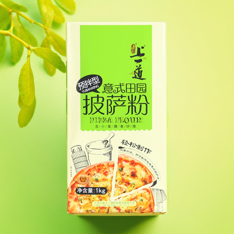 披萨自发粉上一道意式田园批萨粉