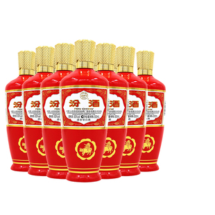 汾酒53度出口红玻汾酒500mlX12清香型高度白酒12瓶