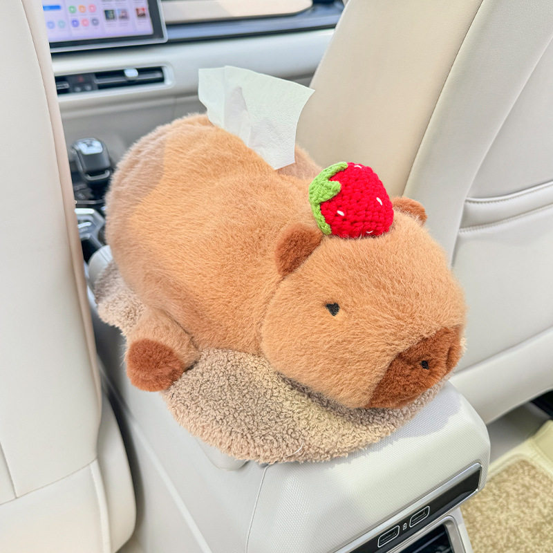 熊猫车载纸巾盒去味竹炭包车上扶手箱抽纸盒卡通可爱毛绒装饰玩偶,汽车用品/电子/清洗/改装,车用纸巾盒/套,淘宝优惠券,粉丝福利购,淘宝优惠卷