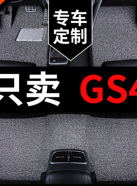 广汽传祺gs4传奇gs4max专用汽车脚垫丝圈地垫主驾驶副驾地毯 用品