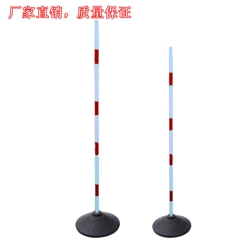 橡胶底座标志杆跃克橡胶标志杆
