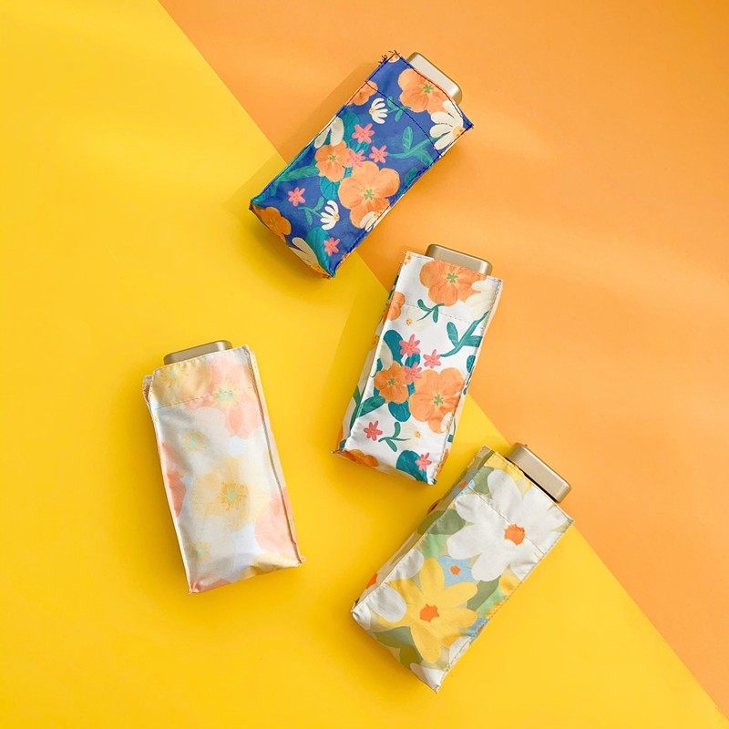 超轻迷你太阳伞防晒小巧便捷晴雨伞遮阳伞女五折UV防紫外线口袋伞,居家日用,伞,淘宝优惠券,粉丝福利购,淘宝优惠卷