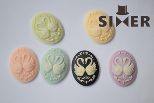 飞鸟集 树脂贴片 手作3x4cm饰品配件手机壳滴胶DIY材料