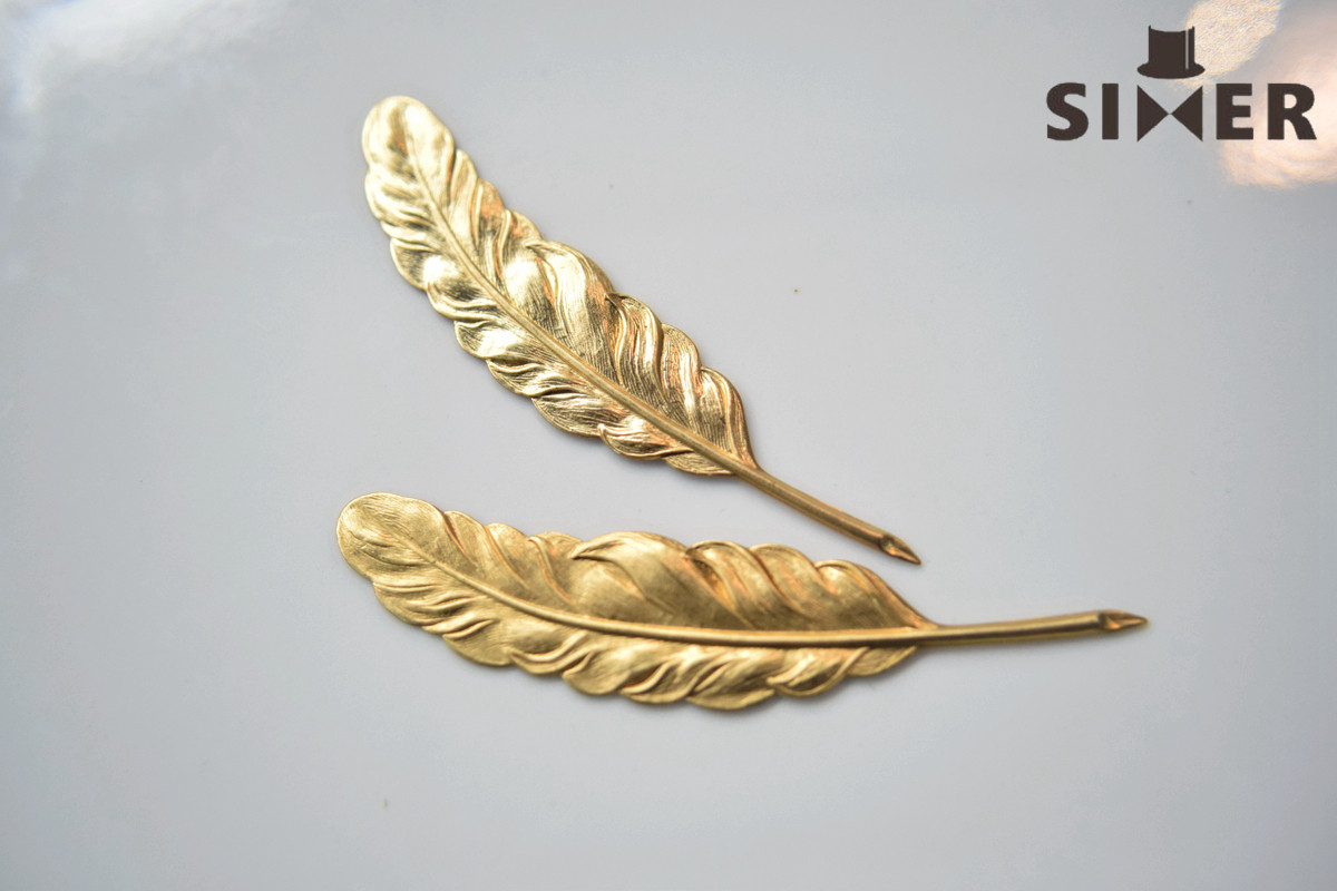美产黄铜精致羽毛装饰贴片书签手账手工材料DIY饰品配件【C】,饰品/流行首饰/时尚饰品新,其他DIY饰品配件,淘宝优惠券,粉丝福利购,淘宝优惠卷