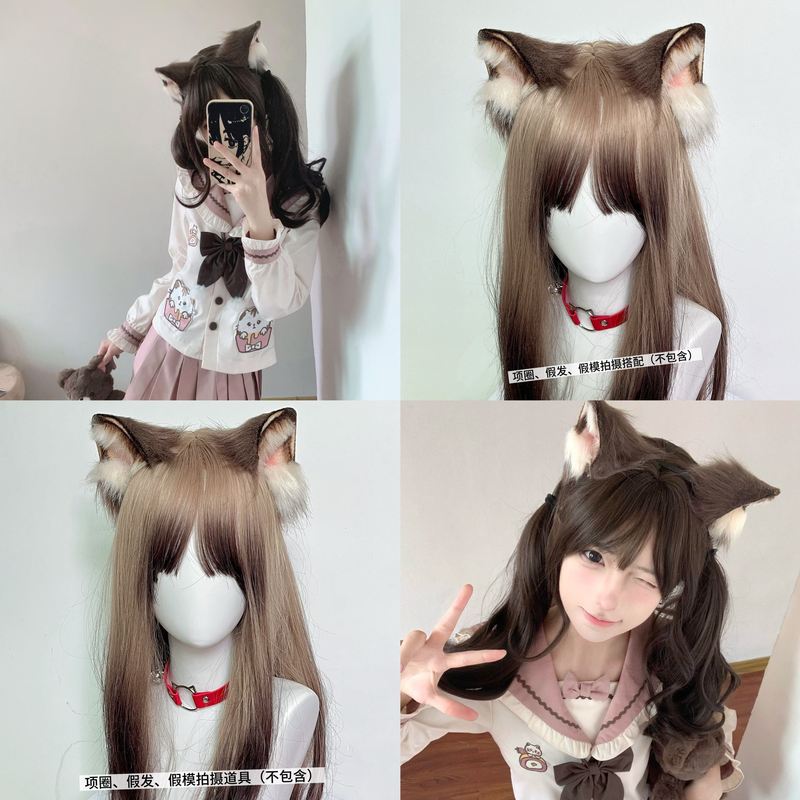 日系兽耳发箍cos猫娘萝莉