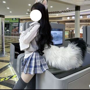 可动尾巴 cos狐狸尾巴 狼尾巴 电动兽尾 猫尾巴 漫展道具舞台表演