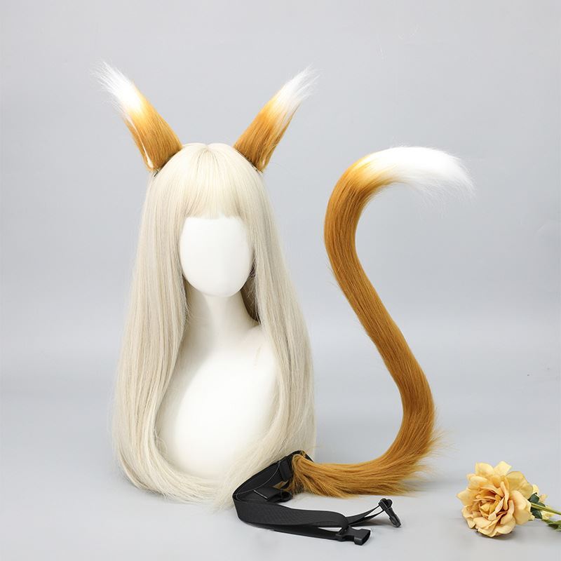 日系洛丽塔猫娘兽耳兽尾COS