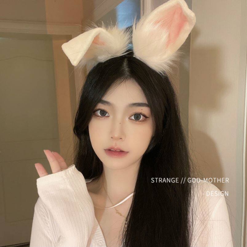 兔子耳朵发夹头饰可爱夹子
