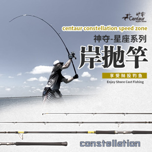 神夺星座岸抛竿二代3米超硬调远投竿海钓大物杆锚鱼竿船抛路亚竿