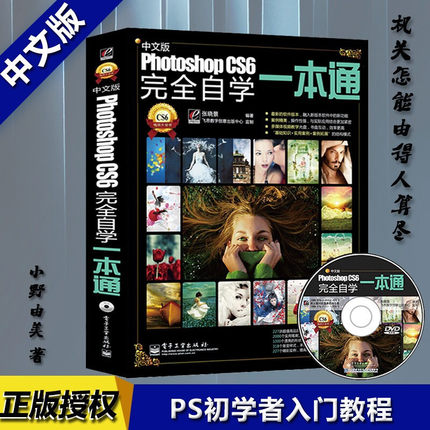 PhotoshopCS6完全自学一本通 张晓景 ps零基础教程淘宝美工平面设计图像处理图片教学书 计算机软件学习书籍 网页优化 图像制作