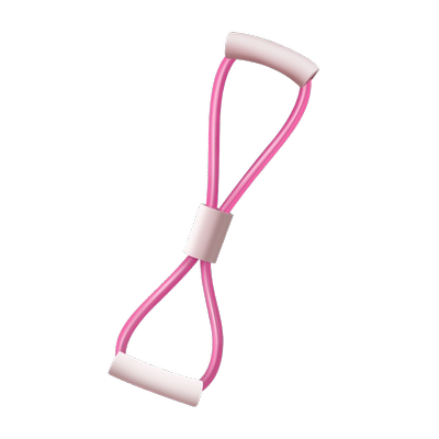 开肩美背瑜伽8字拉力器