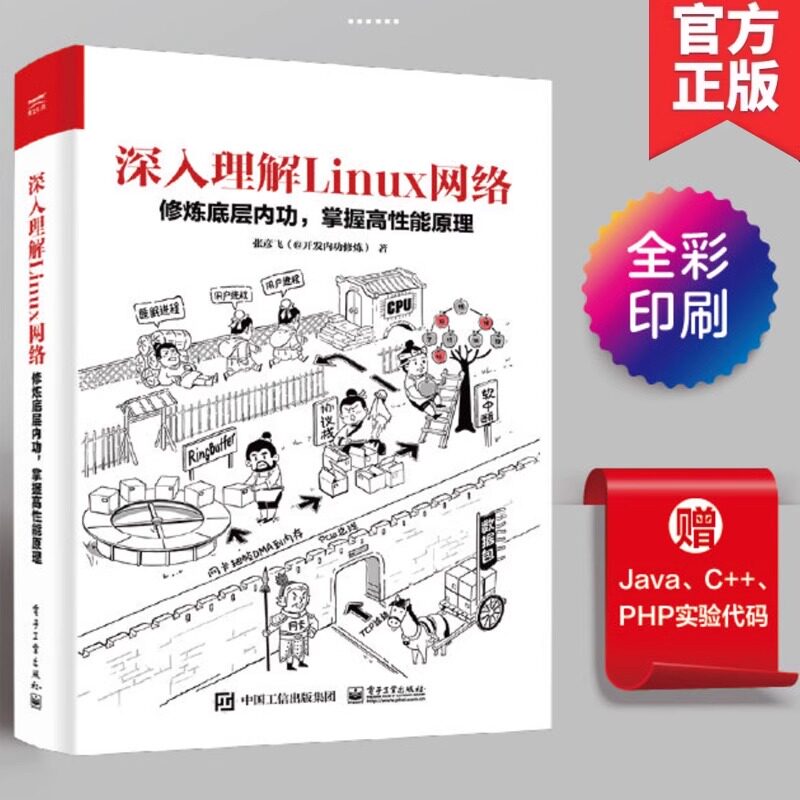 (配Java、C++实验代码)深入理解Linux网络 修炼底层内功掌握高性能原理 张彦飞著博文视点出品Linux运维书 电子工业出版社