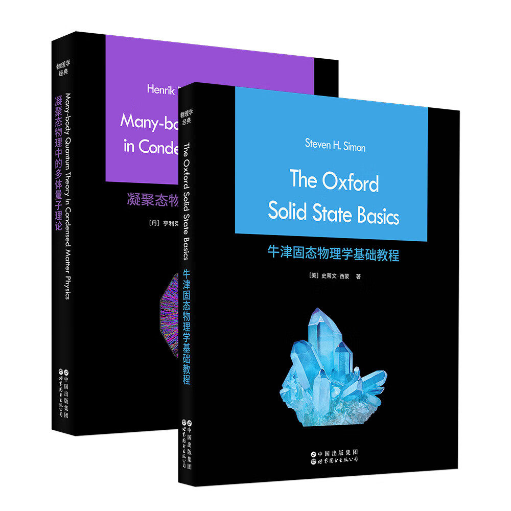 世图科技 物理学经典 凝聚态物理中的多体量子理论& 牛津固态物理学基础教程 英文版