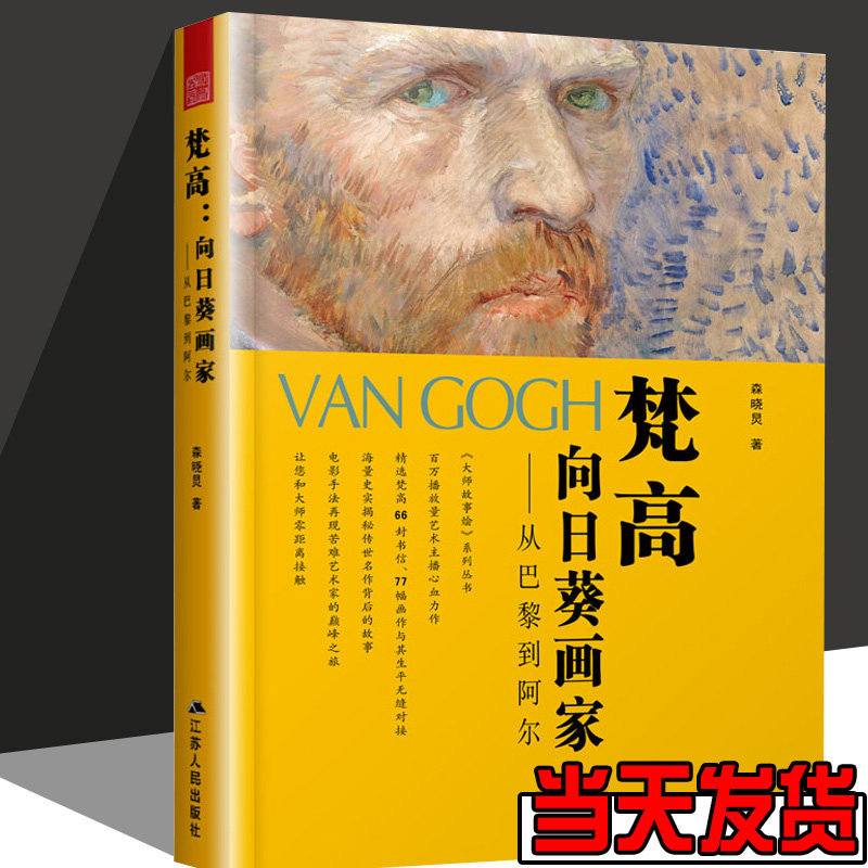 梵高 向日葵画家——从巴黎到阿尔 森晓炅 著 绘画(新)艺术