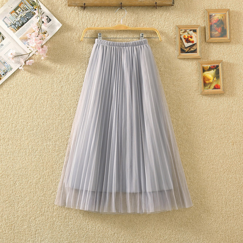 百褶短裙沙沙新款夏季很仙