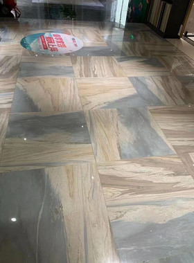 通体蓝色奢石大理石瓷砖800x800客厅地板砖卫生间墙砖蓝金沙