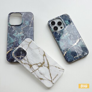 Mageasy大理石纹 全包抗摔减震手机壳 适用于iPhone14ProMax